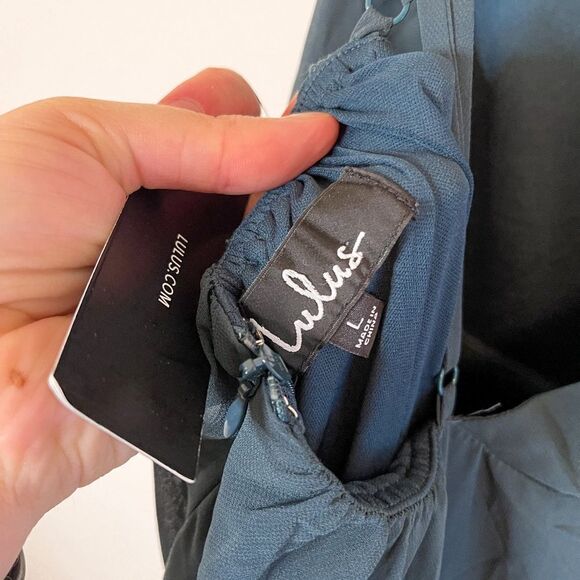 Lulus Mythical Kind of Love Green Maxi Dress L - Picture 5 of 10